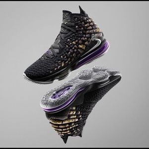Nike LeBron 17 ‘Lakers’ Boys size 6.5